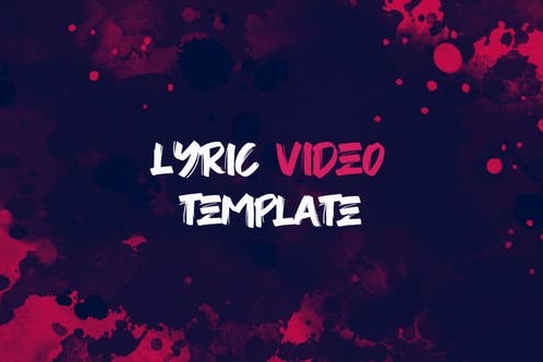 Pro lyrics video or visual music video